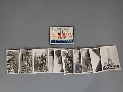Libération de Paris. 6 petites pochettes...
