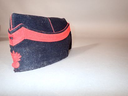 Bonnet de police de l'armée belge en drap...