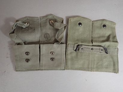 Lot TAP : musette TTA modèle 51 à l’état...