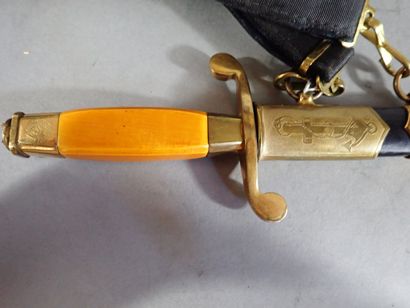 Dague d’officier de la Marine soviétique....
