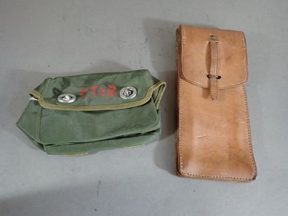 Cartouchière en cuir pour chargeurs de MAT...