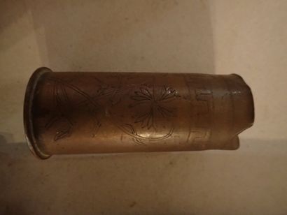 Lot: pelle bêche allemande, le fer daté 1915...
