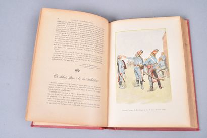 Lot de livres : Livre illustré sur l’armée...