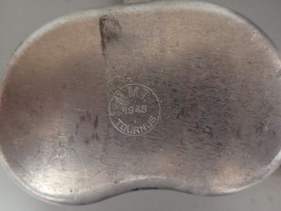Bidon américain M-1910 avec housse OD-7 daté...