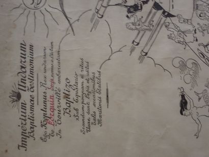 Baptême du passage de l’équateur par Serge...