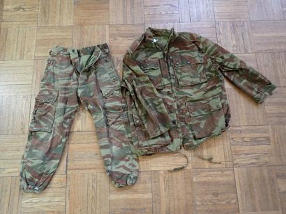 Tenue TAP 47-56 en toile camouflée. Veste...
