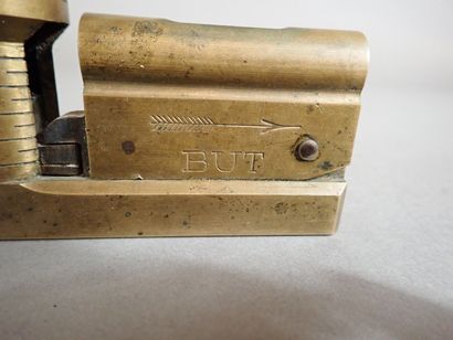Niveau à bulle en bronze pour mitrailleuse...