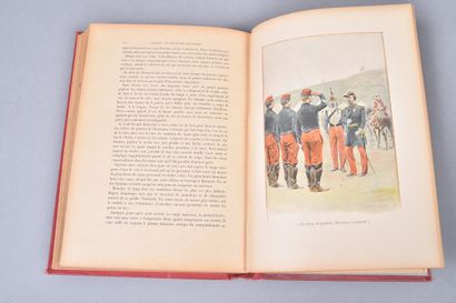 Lot de livres : Livre illustré sur l’armée...