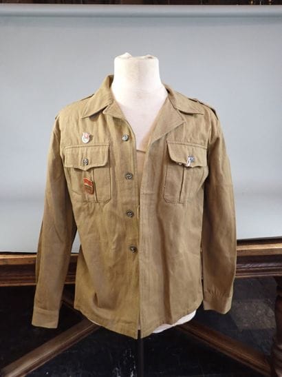 Veste d’uniforme Viêt-Cong, armée NVA, en...