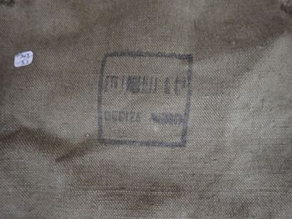 Musette TTA modèle 1950 d’infirmier, en toile...