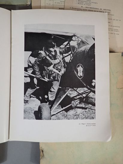 6 brochures sur l’armée de libération 1944-1945...