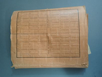 Coffret orné sur le couvercle d’une plaque...