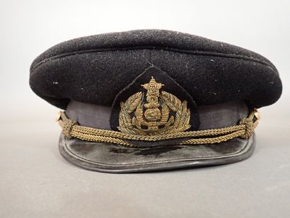 Casquette d’officier soviétique de marine...