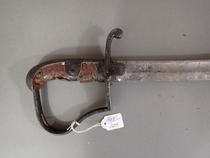 Sabre de cavalerie allemande, garde à la...