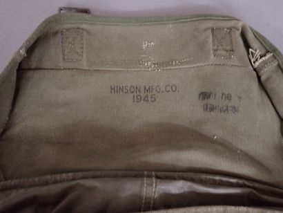 Musette US M-45, en toile OD-7 avec intérieur...