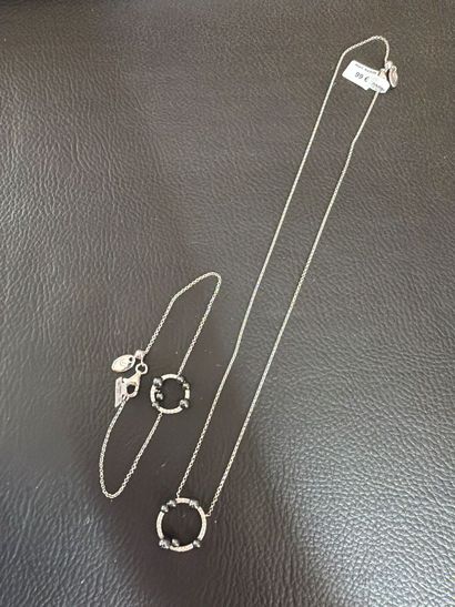 JOURDAN - Lot de bijoux en argent 925‰ comprenant...