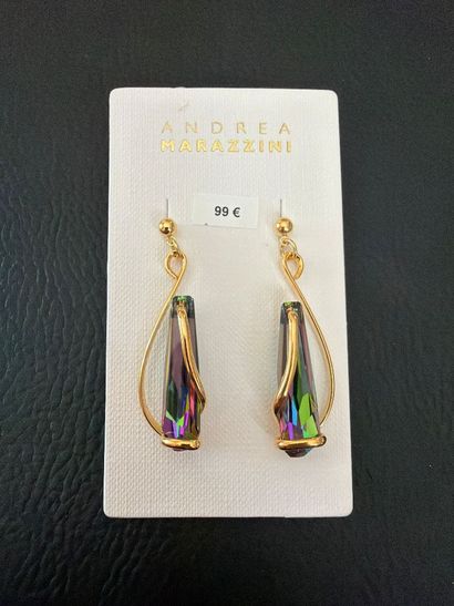 MARAZZINI - Paire de boucles d’oreilles en...