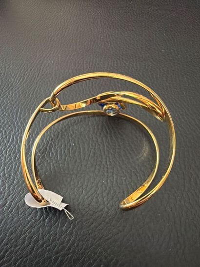 MARAZZINI - Bracelet en métal rhodié doré...