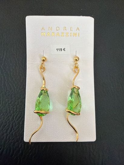 MARAZZINI - Paire de boucles d’oreilles en...