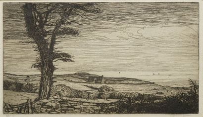 BEAUFRÈRE Adolphe, 1876-1960 La côte du Pouldu,...