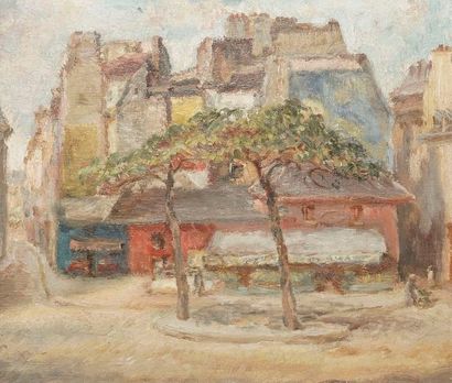 PACEWICZ Kazimir, XXe siècle La place Saint-André...