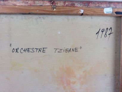 PAMBOUJIAN Gérard, né en 1941 Orchestre tzigane...