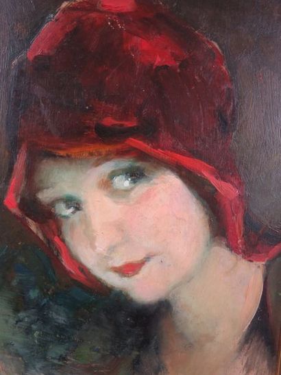 PLAZA-FERRAND Martial, 1876-1948 Doux sourire...