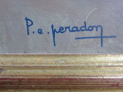 PÉRADON Pierre-Edmond, 1893-1981 Vagues à...