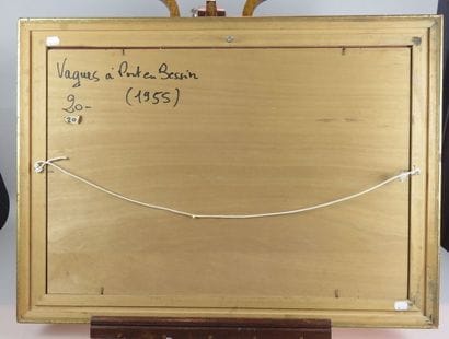 PÉRADON Pierre-Edmond, 1893-1981 Vagues à...