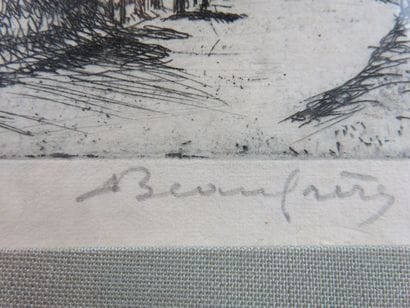 BEAUFRÈRE Adolphe, 1876-1960 Paysage à la...