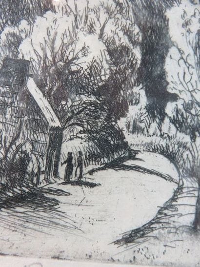 BEAUFRÈRE Adolphe, 1876-1960 Paysage à la...