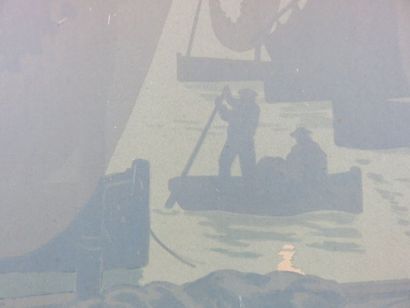 RIVIERE Henri, 1864-1951 Le premier quartier,...