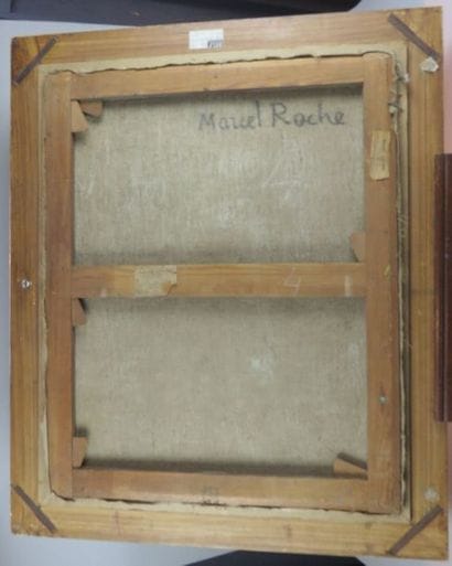 ROCHE Marcel, 1890-1959 Le repos des paysans...