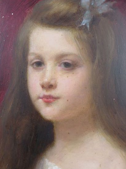 SAIN Édouard Alexandre, 1830-1910 Portrait...