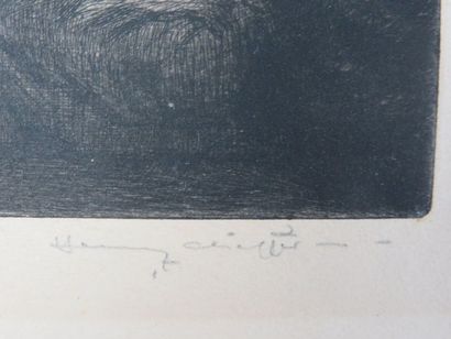 SCHEFFER Henry, 1880-1957 Au coin du feu,...