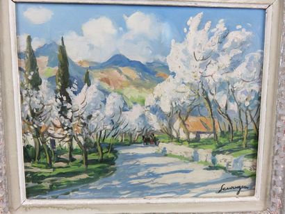 SEEVAGEN Lucien, 1887-1959 Majorque au printemps...