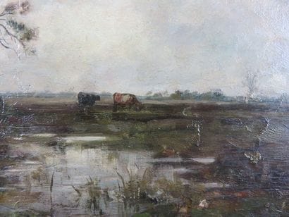 STENGELIN Alphonse, 1852-1938 Paysage à la...