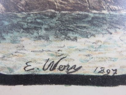 WERY Émile Auguste, 1868-1935 Bretonne à...