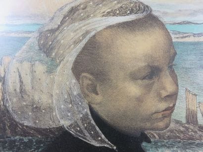 WERY Émile Auguste, 1868-1935 Bretonne à...