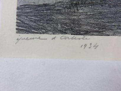 WINTZ Raymond, 1884-1956 Le départ des pêcheurs,...