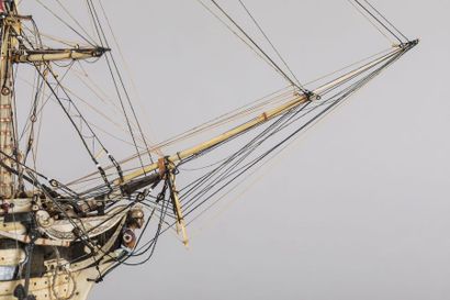 Maquette de Ponton d'un vaisseau de ligne...