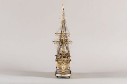 Maquette de Ponton d'un vaisseau de ligne...