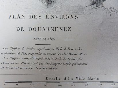 Plan des Environs de Douarnenez - Levé en...