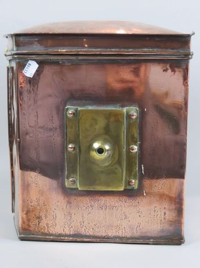 Fanal tribord. Cuivre et laiton. Modèle électrique....