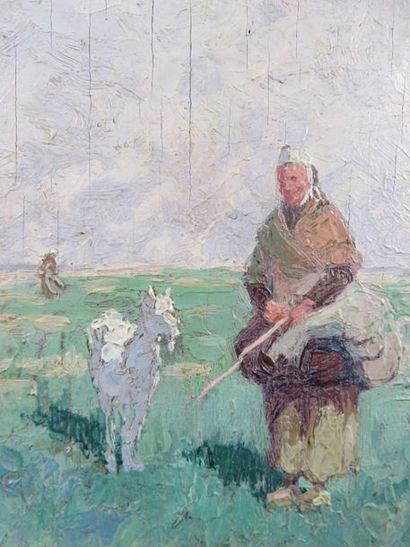 CAHOURS Henry Maurice, 1889-1974 Bretonne...