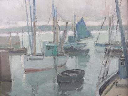 CAHOURS Henry Maurice, 1889-1974 Voiliers...