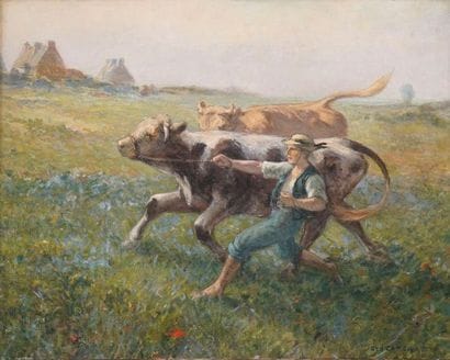 CAPGRAS Georges, 1866-1947 Escapade (Bretagne),...
