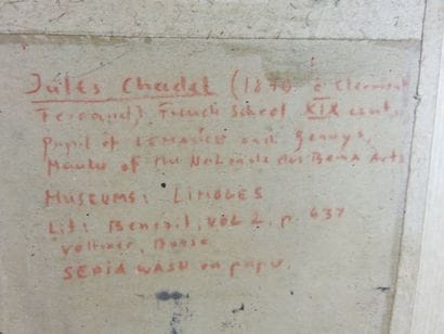 CHADEL Jules, attribué à Gulliver et les...