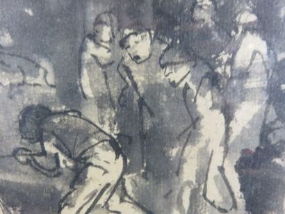 CHADEL Jules, attribué à Gulliver et les...
