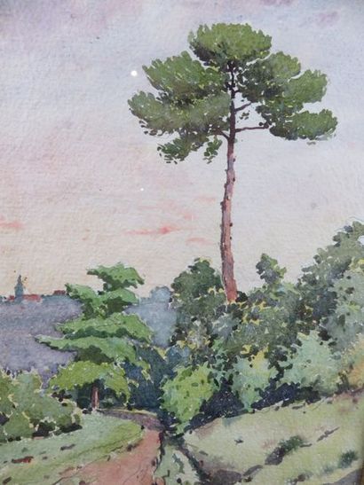 COMPANYO J. Louis, 1870-1958 Chemin tournant...